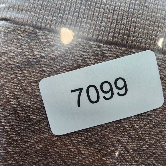 Mens Brown JoS. A. Bank Reserve Pullover Sweater Herringbone Cotton Silk Size XL - Picture 7 of 7